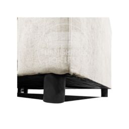 Furnishings For Less UK Casper Chenille 3 to 4 Seater L Shaped Corner Sofa Right Hand Facing in Beige - thumbnail 6