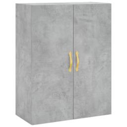 Berkfield Home Highboard Concrete Grey 69.5x34x180 cm Engineered Wood - thumbnail 5