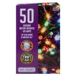 VFM e-Store Christmas Multicolour Bulbs String Lights 50 Bulbs 5m 30cm Lead X 1 - thumbnail 1