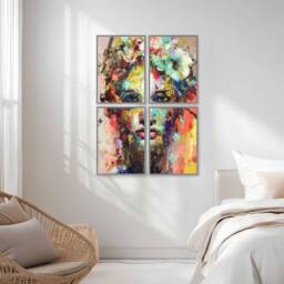 nielsen C2 Aluminium Picture Frame 70x100cm - Float Glass & Push/Turn Clips in Silver - Size: 70x100 cm - thumbnail 3