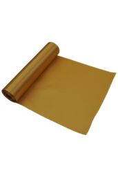 Neel Blue 20cm x 29cm Solid Satin Roll Large Fabric for Chair Sash Wedding Bouquet Décor Drapery in Gold - Size: 20 cm x 29 cm - thumbnail 4