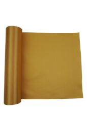 Neel Blue 20cm x 29cm Solid Satin Roll Large Fabric for Chair Sash Wedding Bouquet Décor Drapery in Gold - Size: 20 cm x 29 cm - thumbnail 3