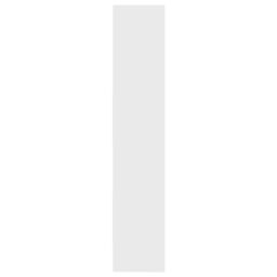 Berkfield Home Book Cabinet White 40x35x180 cm Engineered Wood - Size: 40 x 35 x 180 cm - thumbnail 4