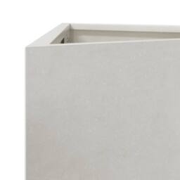 Berkfield Home Durable Garden Planter Triangular 40x34.5x70 cm Stainless Steel in Silver - thumbnail 7