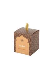 KDMD Arabian Nights Amber Scented Candle - 52H Luxury Home Fragrance in Brown - thumbnail 4
