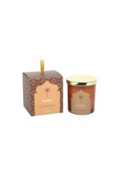 KDMD Arabian Nights Amber Scented Candle - 52H Luxury Home Fragrance in Brown - thumbnail 2