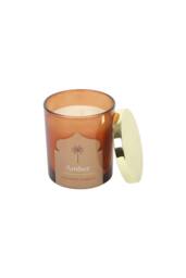 KDMD Arabian Nights Amber Scented Candle - 52H Luxury Home Fragrance in Brown - thumbnail 3