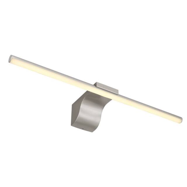 Netlighting Pepe Bathroom Over Mirror Light Nickel Matt IP44 LED 4000K in Grey - image 1