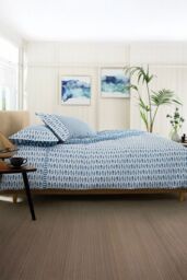 Lobster Creek Small Fish 100% Cotton Duvet Cover Set in Blue - Size: King - thumbnail 4
