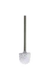 Showerdrape Mirror Finish Replacement Brush & Handle in Silver - thumbnail 1