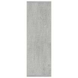 Berkfield Home Book Cabinet/Sideboard Concrete Grey 50x25x80 cm Engineered Wood - Size: 50 x 25 x 80 cm - thumbnail 5