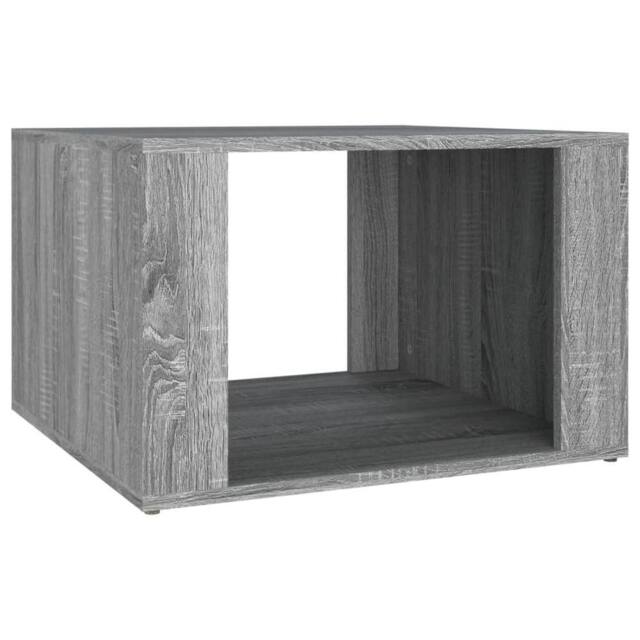 Berkfield Home Bedside Table Grey Sonoma 57x55x36 cm Engineered Wood - Size: 57 x 55 x 36 cm - image 1