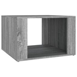 Berkfield Home Bedside Table Grey Sonoma 57x55x36 cm Engineered Wood - Size: 57 x 55 x 36 cm - thumbnail 1