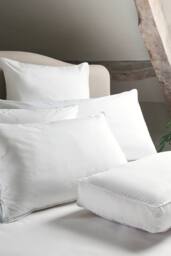 CHRISTY 'Cloud Loft' Luxurious Micro Loft Medium Firm Deepsided Pillow in White - thumbnail 3