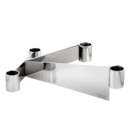Georg Jensen Urkiola Stainless Steel Candle Holder 3586015 in Silver - Size: A - thumbnail 3