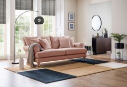 The Great Sofa Company Margot Medium Sofa Faro Coral in Pink - thumbnail 1