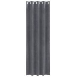 Berkfield Home Blackout Curtains with Eyelets 2 pcs Super Light Grey Velvet - thumbnail 4
