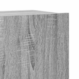 Berkfield Home Modern 4 Piece TV Cabinet Set Grey Sonoma Engineered Wood - thumbnail 9