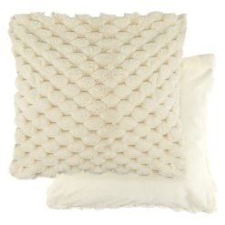 New Edge Blinds Leah Collection Deluxe Cushion Cover in Cream - Size: 43 cm x 43 cm - thumbnail 1