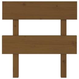 Berkfield Home Beautiful Bed Headboard Honey Brown 93.5x3x81 cm Solid Wood Pine