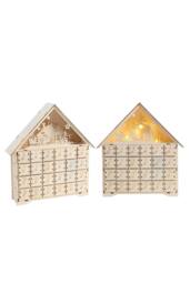 DIY Old Man Deer Small House Calendar Cabinet in Natural - thumbnail 4