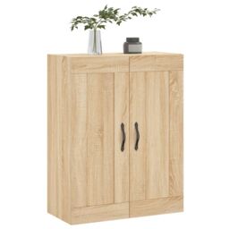 Berkfield Home Wall Mounted Cabinet Sonoma Oak 69.5x34x90 cm Engineered Wood in Brown - thumbnail 4