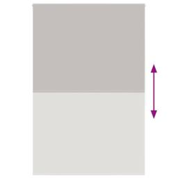 Berkfield Home Shower Roller Blind 150x240 cm Fabric Width 146 cm in Grey - thumbnail 5