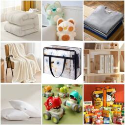 Kelvenix 4pcs Clear PVC Zipped Storage Bags for Clothing & Bedding - thumbnail 5