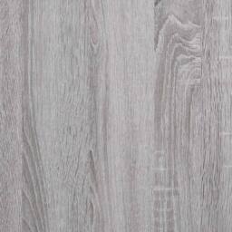 Berkfield Home Console Table Grey Sonoma 200x29x75 cm Engineered Wood - Size: 200 x 29 x 75 cm - thumbnail 8
