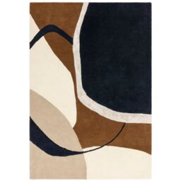 The Rug Shop UK Blue Handmade Modern Abstract Easy to Clean Area Rug - Size: 160 cm x 230 cm - thumbnail 3
