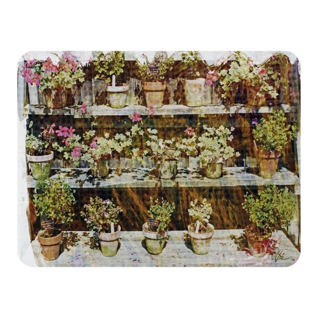 Benjamin Tate Design Plant Pots Blanket in Natural - Size: 120 cm x 150 cm - image 1