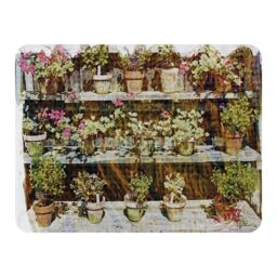 Benjamin Tate Design Plant Pots Blanket in Natural - Size: 120 cm x 150 cm - thumbnail 1