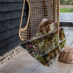 Benjamin Tate Design Plant Pots Blanket in Natural - Size: 120 cm x 150 cm - thumbnail 4