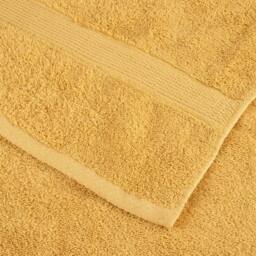 Berkfield Home Premium Hand Towels SOLUND 2pcs Gold 50x100cm 600gsm - thumbnail 5