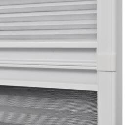 Berkfield Home Plisse Insect Screen for Windows Aluminium 60x80 cm with Shade in Black - thumbnail 6