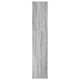 Berkfield Home Decorative Bookcase Grey Sonoma 40x30x152 cm Engineered Wood - Size: 40 x 30 x 152 cm - thumbnail 6