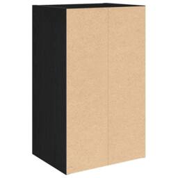 Berkfield Home Bookcase Black Oak 31x24x52 cm Engineered Wood - Size: 31 x 24 x 52 cm - thumbnail 7