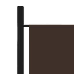 Berkfield Home Practical 4-Panel Room Divider Brown 200x180 cm - thumbnail 5