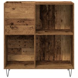 Berkfield Home Media Cabinet Artisan Oak 84.5x38x90 cm Engineered Wood in Brown - thumbnail 6