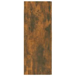Berkfield Home Hanging Wall Cabinet Smoked Oak 69.5x34x90 cm in Brown - thumbnail 7