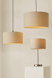 ValueLights Aztec Felt Three Tier Easy Fit Ceiling Pendant Lamp Shade with Bulb in Grey - thumbnail 8