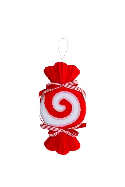 VFM e-Store Christmas Tree Decoration Candy Cane Sweet Ornament in Red - image 1