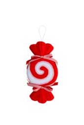 VFM e-Store Christmas Tree Decoration Candy Cane Sweet Ornament in Red - thumbnail 1
