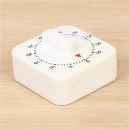 FLAVORA 2PCS Egg Square Shaped Kitchen Cooking Timer in White - Size: 0.6m2 - thumbnail 5