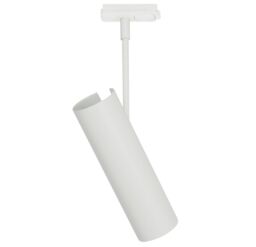 Nordlux Modern Indoor Track Spot Light White Metal GU10 Adjustable Head - Mains Powered, IP20 - thumbnail 1