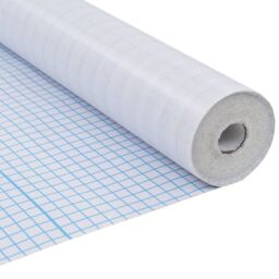 Berkfield Home Frosted Privacy Window Film Adhesive Stripes 0.9x20 m in White - thumbnail 2