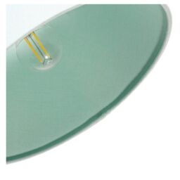 Happy Homewares Traditional Linen Fabric Drum Shade for Pendant & Lampshade in Duck Egg Blue - Size: 10 inches - thumbnail 4