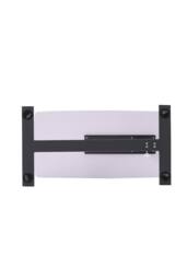 H&O Direct C-shaped Height-Adjustable Portable Overbed Desk in Walnut - thumbnail 9
