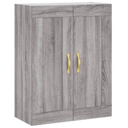 Berkfield Home Highboard Grey Sonoma 69.5x34x180 cm Engineered Wood - thumbnail 5