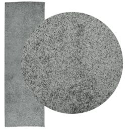 Berkfield Home Shaggy Rug PAMPLONA High Pile Modern Green 80x250 cm - Size: Medium - thumbnail 3
